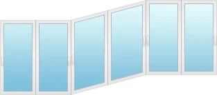 Остекление лоджий